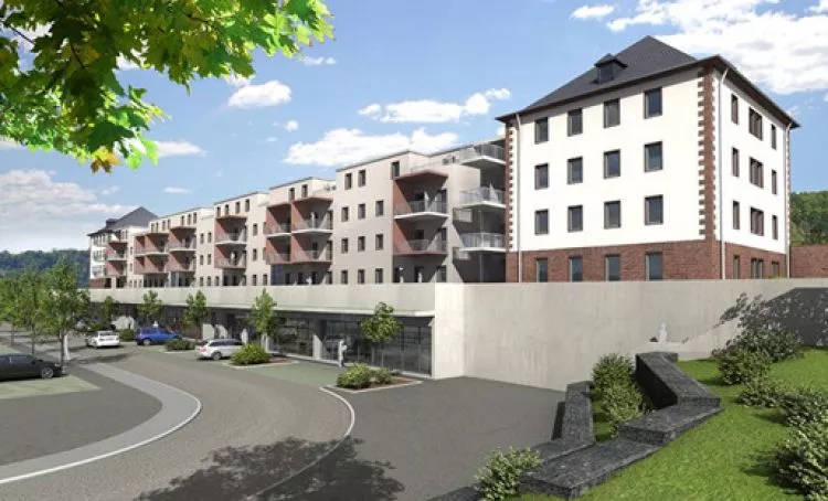 Projekt Castelnau - Alte französische Kaserne bekommt esb-Flachdach!
